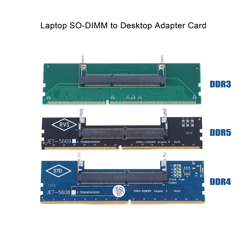 Ddr5 Laptop Ram - อะแดปเตอร์แปลงหน่วยความจำ RAM สำหรับแล็ปท็อป DDR3 DDR4 DDR5