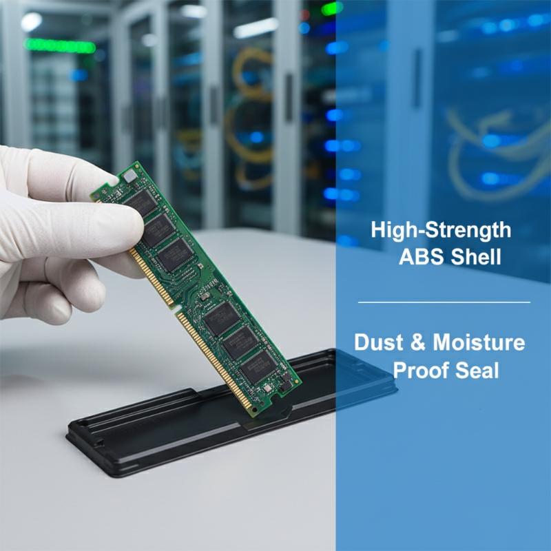 Ddr5 Sodimm - 10 ชิ้น กล่องใส่หน่วยความจำ DIMM แบบฝาพับ กล่องบรรจุภัณฑ์