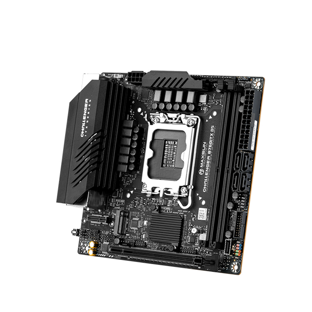 MAXSUN เมนบอร์ดเกม B760ITX D5  - Ddr5 64Gb บทวิจารณ์และราคา