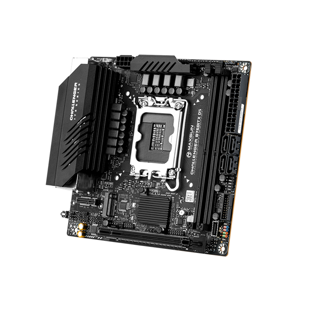 MAXSUN เมนบอร์ดเกม B760ITX D5  - Ddr5 64Gb บทวิจารณ์และราคา