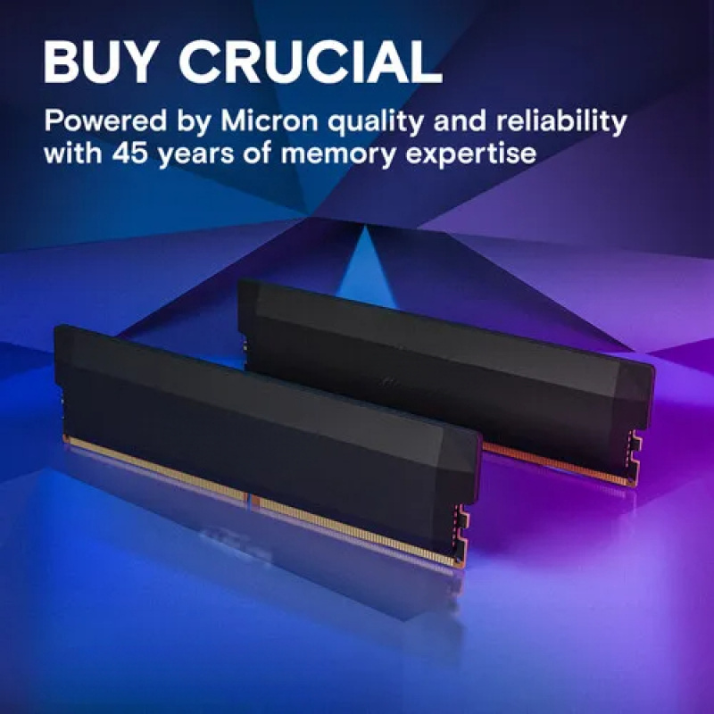 Crucial Pro DDR5 RAM 16GB 32GB - Ddr5 16Gb 6000Mhz บทวิจารณ์และราคา