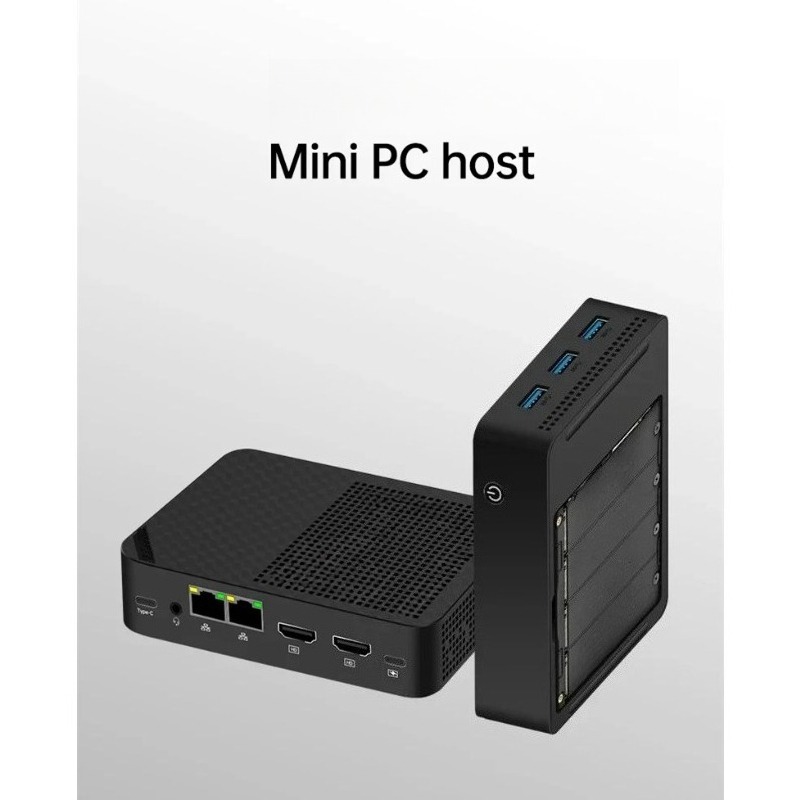 มินิพีซี N150 4-Bay NAS พร้อมช - Ddr5 64Gb บทวิจารณ์และราคา