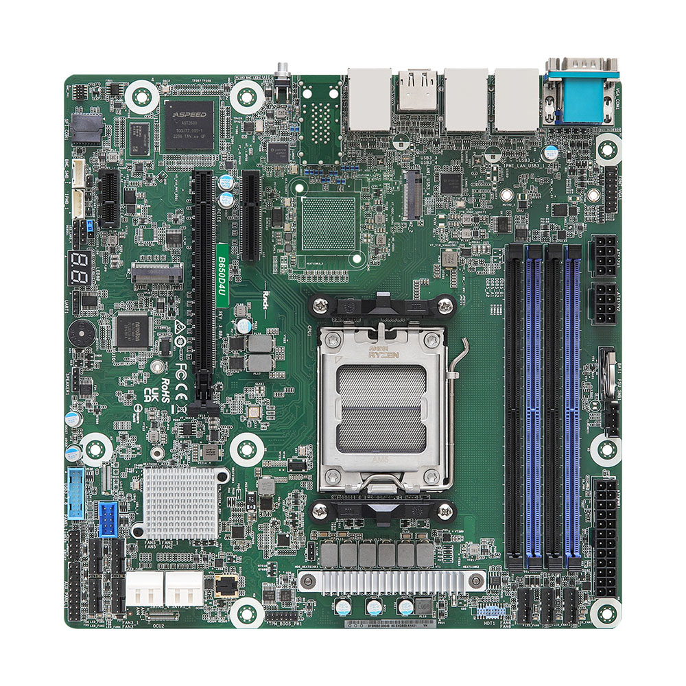 เมนบอร์ดเซิร์ฟเวอร์รองรับ AM5  - Ddr5 32Gb บทวิจารณ์และราคา