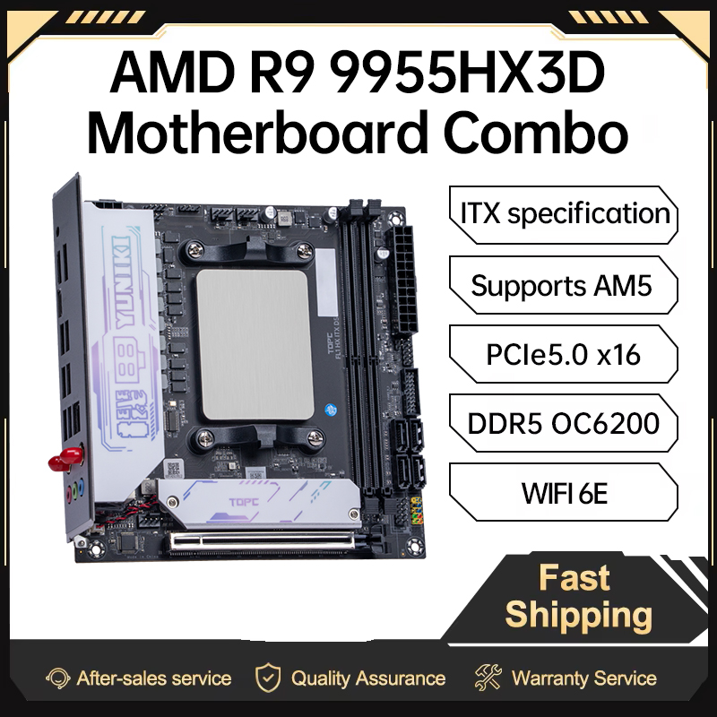 ชุดเมนบอร์ด TOPC AMD Ryzen 9 9 - Ddr5 64Gb บทวิจารณ์และราคา