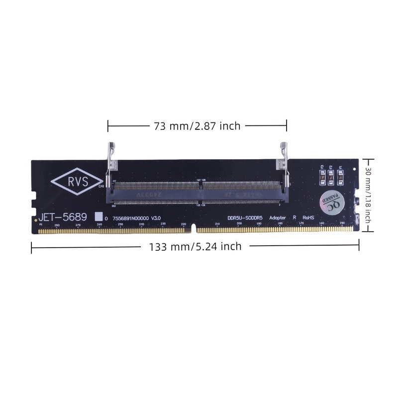 อะแดปเตอร์การ์ดหน่วยความจำ TIS - Ddr5 Laptop Ram บทวิจารณ์และราคา